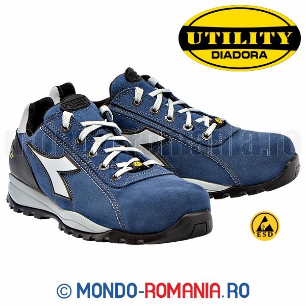 Pantofi ESD Diadora - Pantofi de protectie Utility Diadora GLOVE TECH Blue